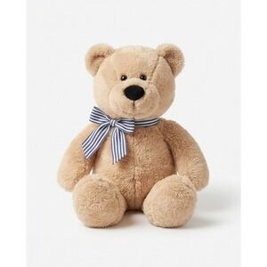 Animal Adventure Plush Teddy‎ Bear Stuffed Animal Toy Striped Bow 12"